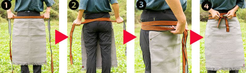 cách đeo tạp dề cách đeo tạp dề